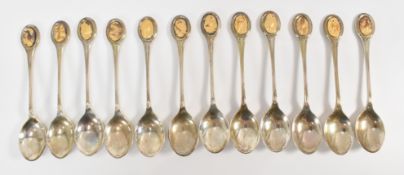 JOHN PINCHES SILVER RSPB SPOONS