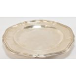 19TH CENTURY FRENCH SILVER PLATTER