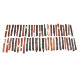 ASSORTMENT OF LEATHER WATCH STRAPS