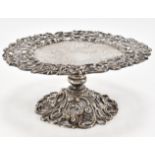 AMERICAN SILVER TAZZA DISH