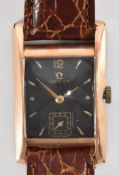 1950S 14CT GOLD OMEGA 302 WATCH
