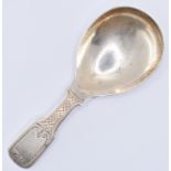 VICTORIAN SILVER CADDY SPOON