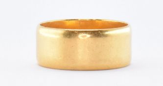 HALLMARKED 22CT GOLD BAND RING