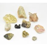 COLLECTION OF MINERAL & CRYSTAL SPECIMENS