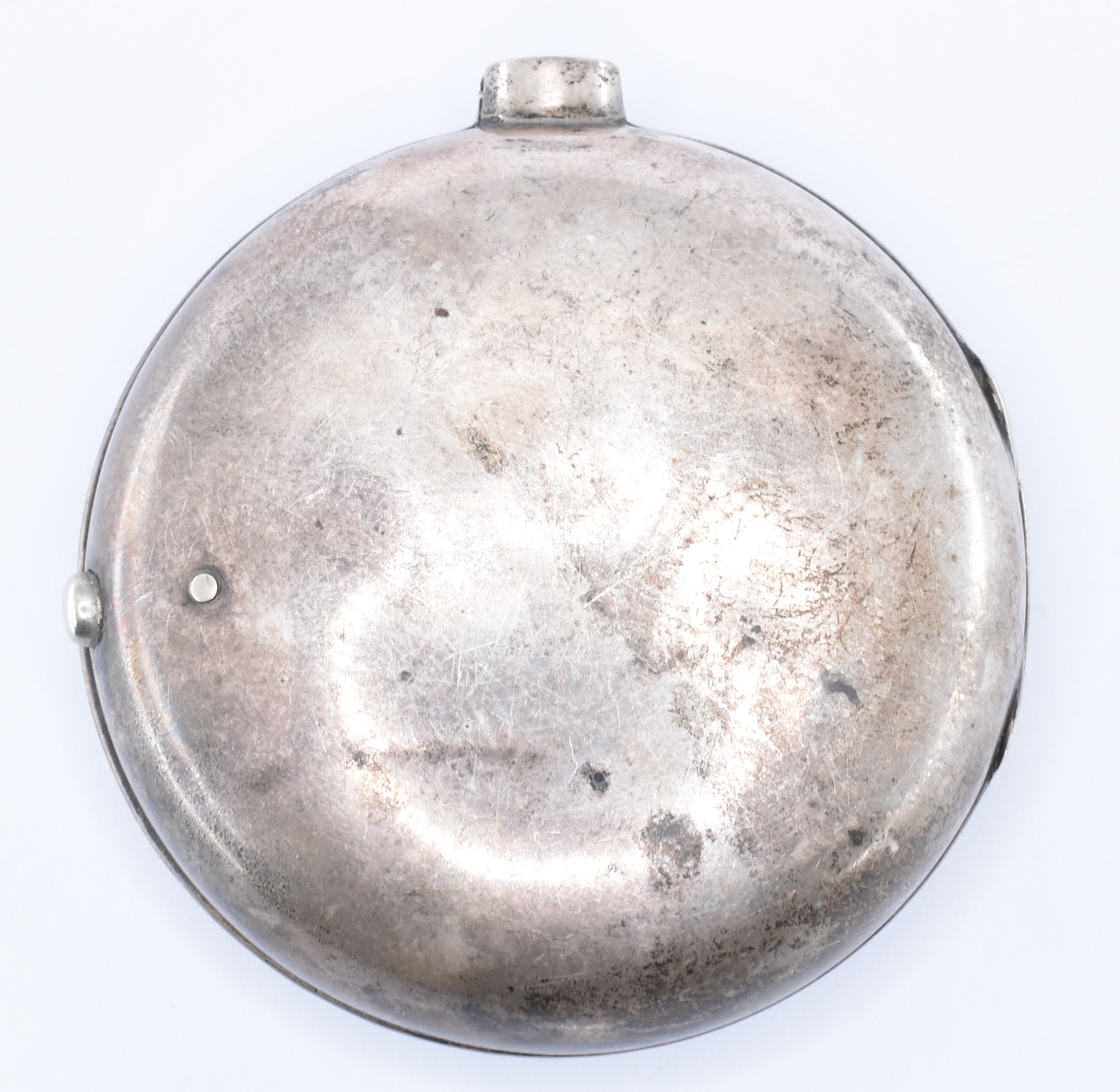 VICTORIAN HALLMARKED SILVER CALEB REEVES POCKET WATCH - Image 4 of 9