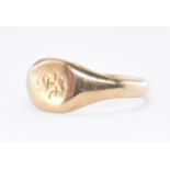 HALLMARKED 9CT GOLD SIGNET RING