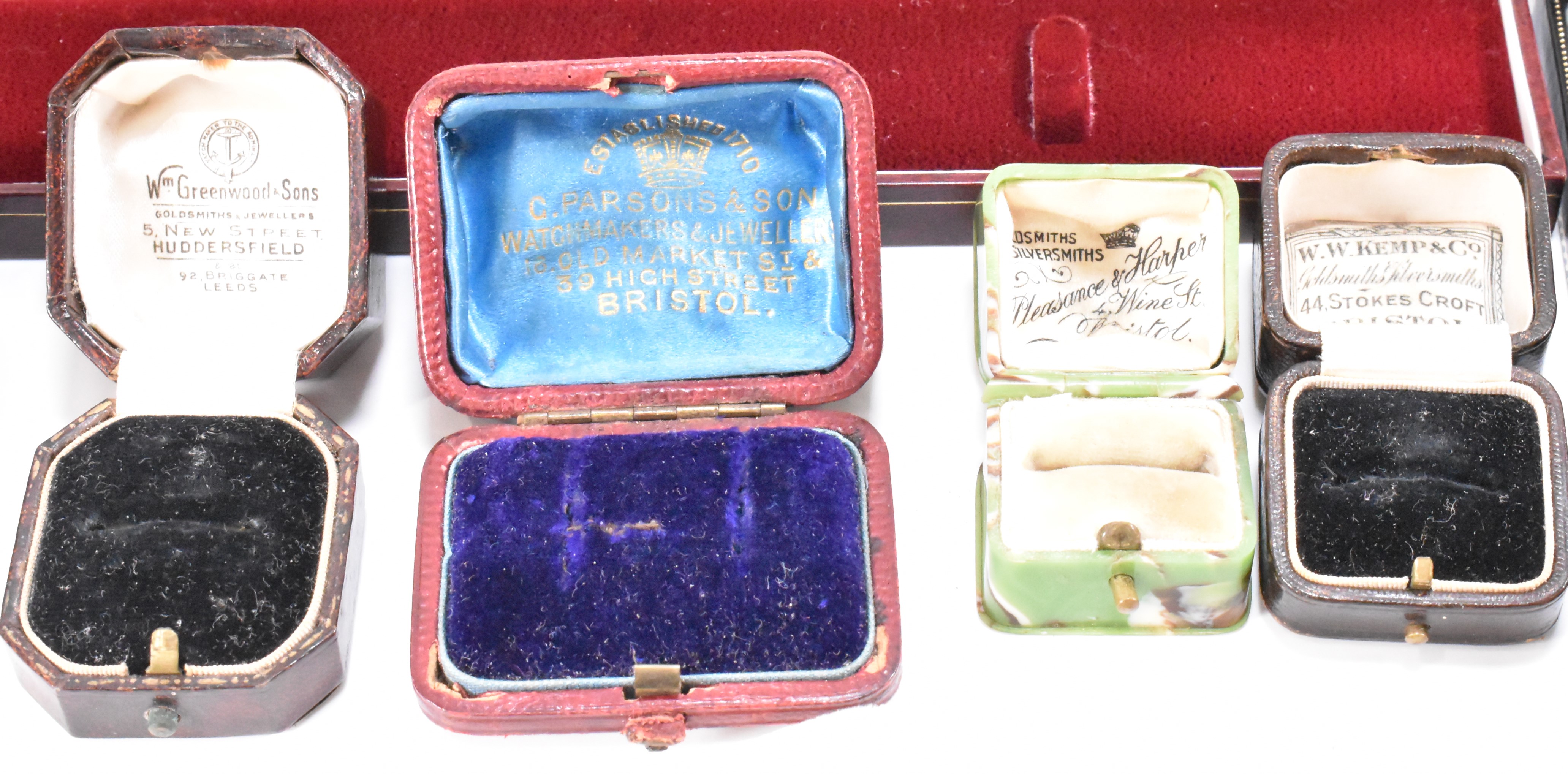 ASSORTMENT OF VICTORIAN & LATER JEWELLERY BOXES - Image 2 of 8