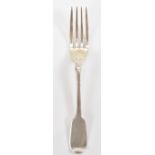 VICTORIAN SILVER IRISH FORK