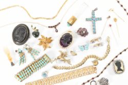 Antique & Vintage Jewellery, Watch, Gold, Silver & Mineral Auction