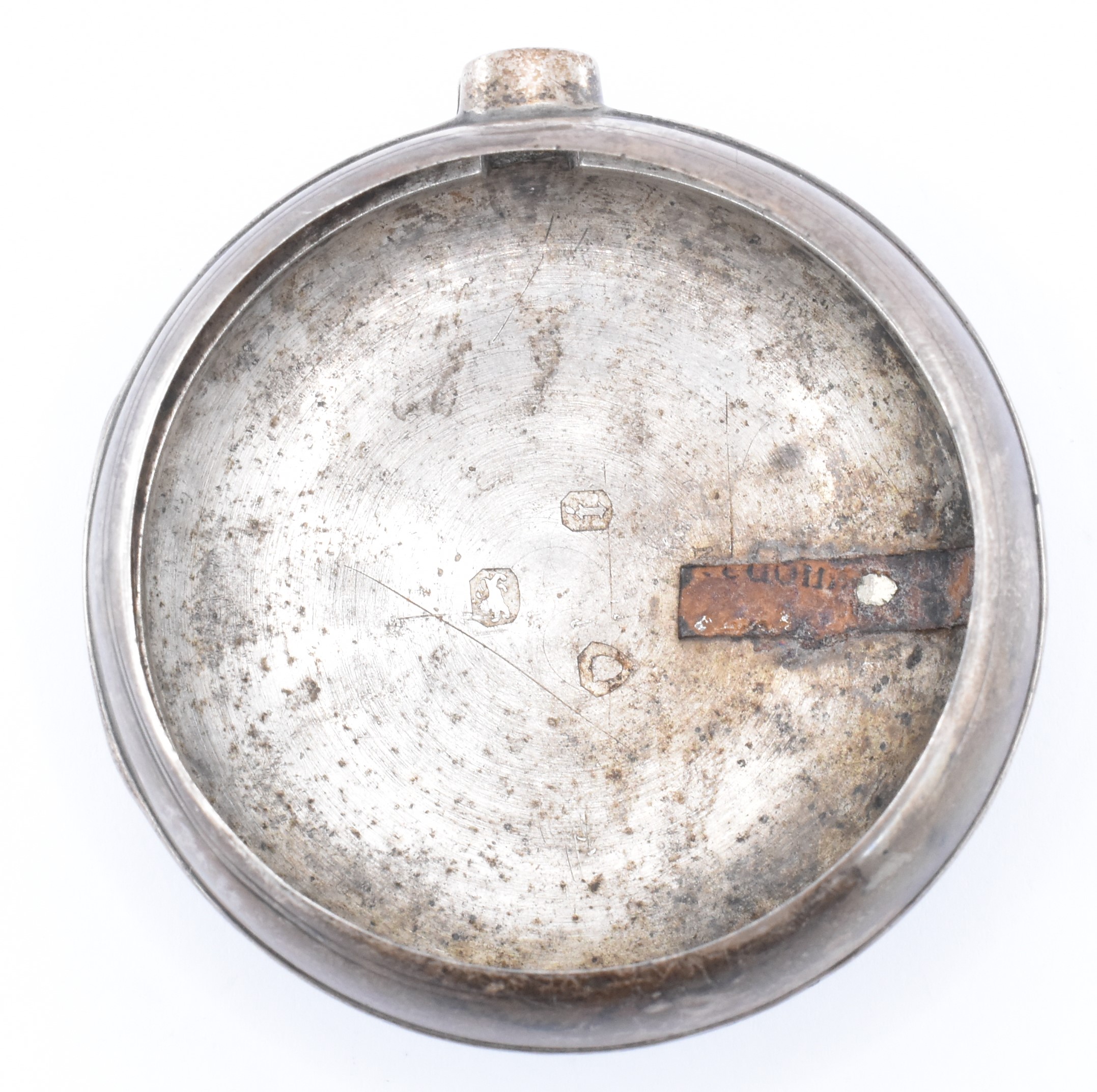 VICTORIAN HALLMARKED SILVER CALEB REEVES POCKET WATCH - Image 3 of 9