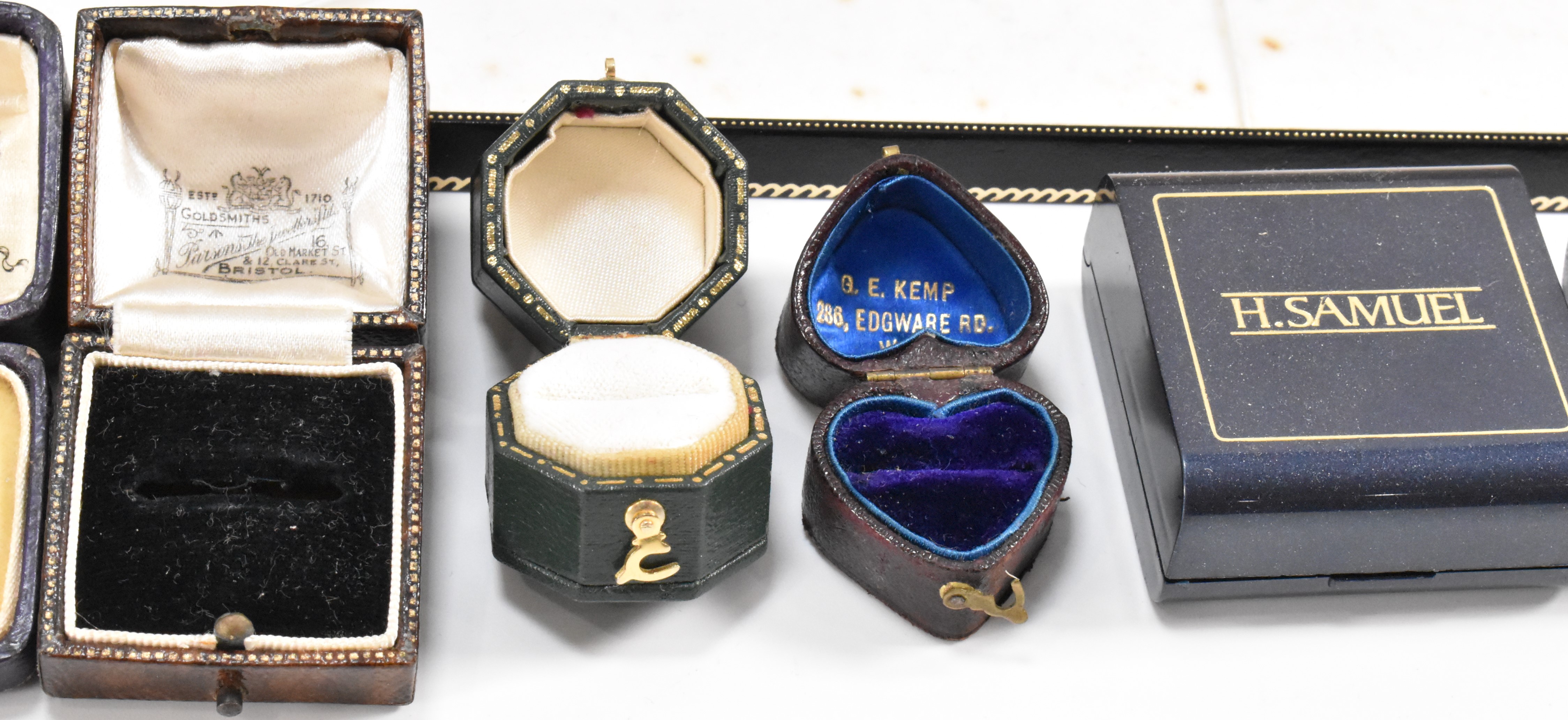 ASSORTMENT OF VICTORIAN & LATER JEWELLERY BOXES - Image 3 of 8