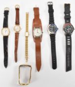 ASSORTMENT OF VINTAGE WATCHES INCLUDING HERMES & LONGINES