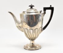 VICTORIAN CHARLES STUART HARRIS SILVER COFFEE POT