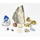 COLLECTION OF MINERAL & CRYSTAL SPECIMENS