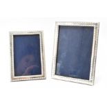 PAIR OF HALLMARKED SILVER PHOTO FRAMES