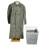 LARGE COLLECTION OF FRENCH MILITARY RAIN COATS