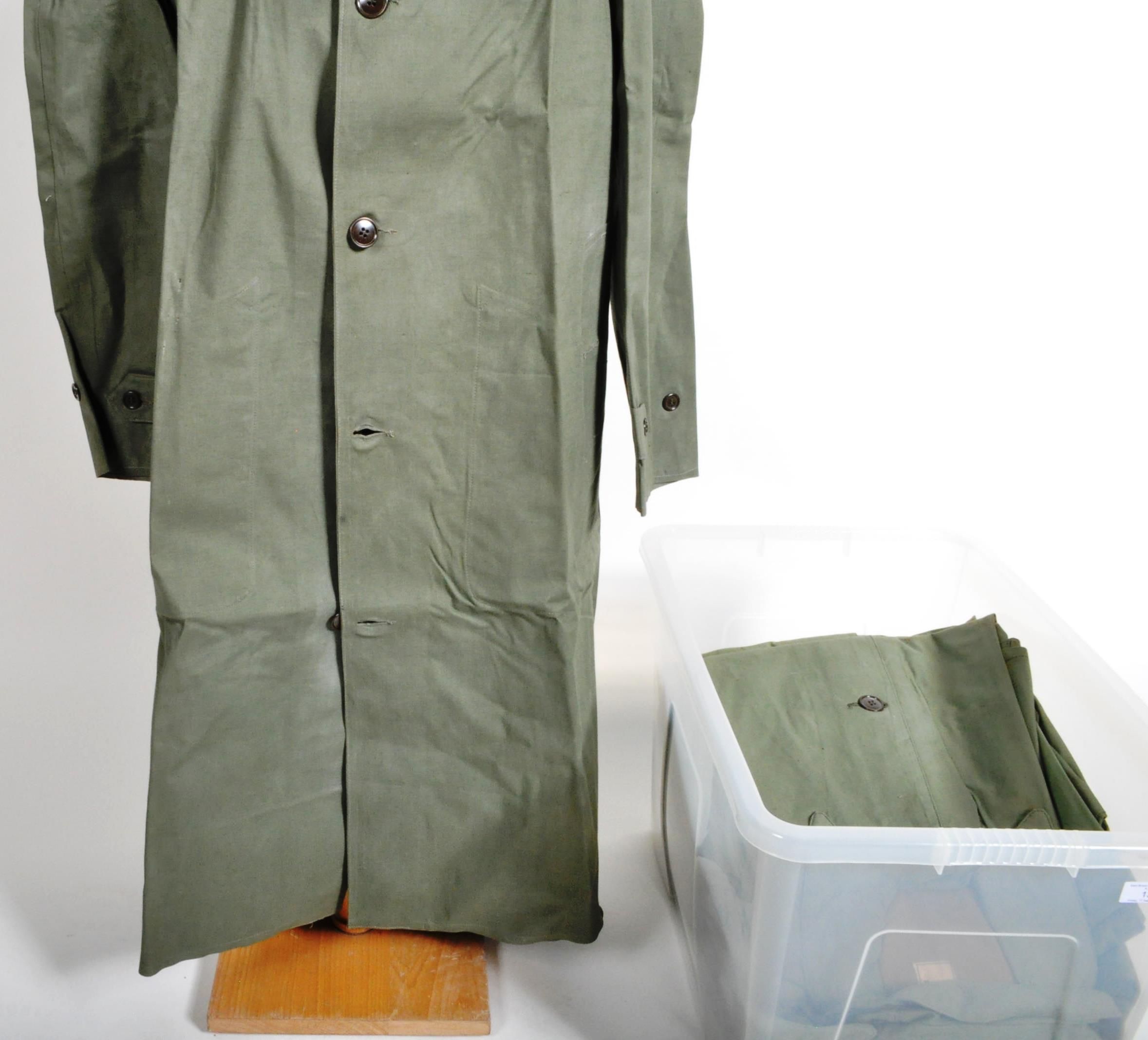 LARGE COLLECTION OF FRENCH MILITARY RAIN COATS - Image 3 of 5