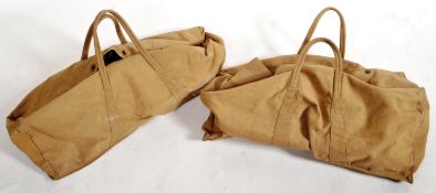 TWO ORIGINAL WWII SECOND WORLD WAR A.T.S KIT BAGS