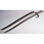 19TH CENTURY FRENCH 1866 PATTERN CHASSEPONT BAYONET