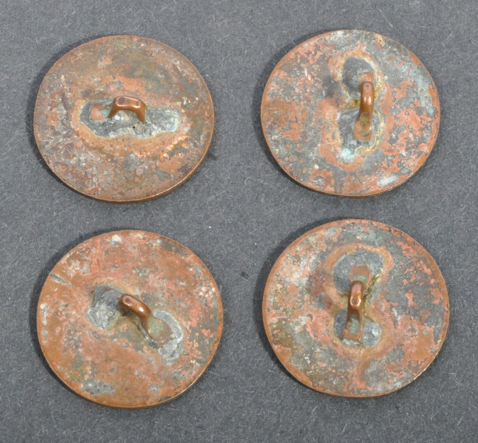 EARLY 19TH CENTURY NAPOLEONIC WAR IMPERIAL GUARDS TUNIC BUTTONS - Image 3 of 3