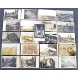 WWI FIRST WORLD WAR REAL PHOTOGRAPHIC POSTCARDS OF BOMB DAMAGE