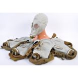 COLLECTION OF X5 RUSSIAN SOVIET UNION GP-5 RESPIRATORS