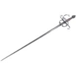 18TH CENTURY WESTERN EUROPEAN RAPIER SWORD