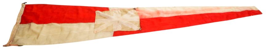 WWII SECOND WORLD WAR INTEREST - SHIP'S PENNANT FLAG