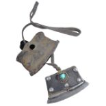 19TH CENTURY TIBETAN TINDER CUTTER'S POUCH / CHUCK MUCK