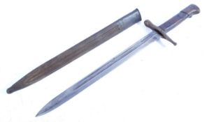 WWI FIRST WORLD WAR EUROPEAN RIFLE BAYONET