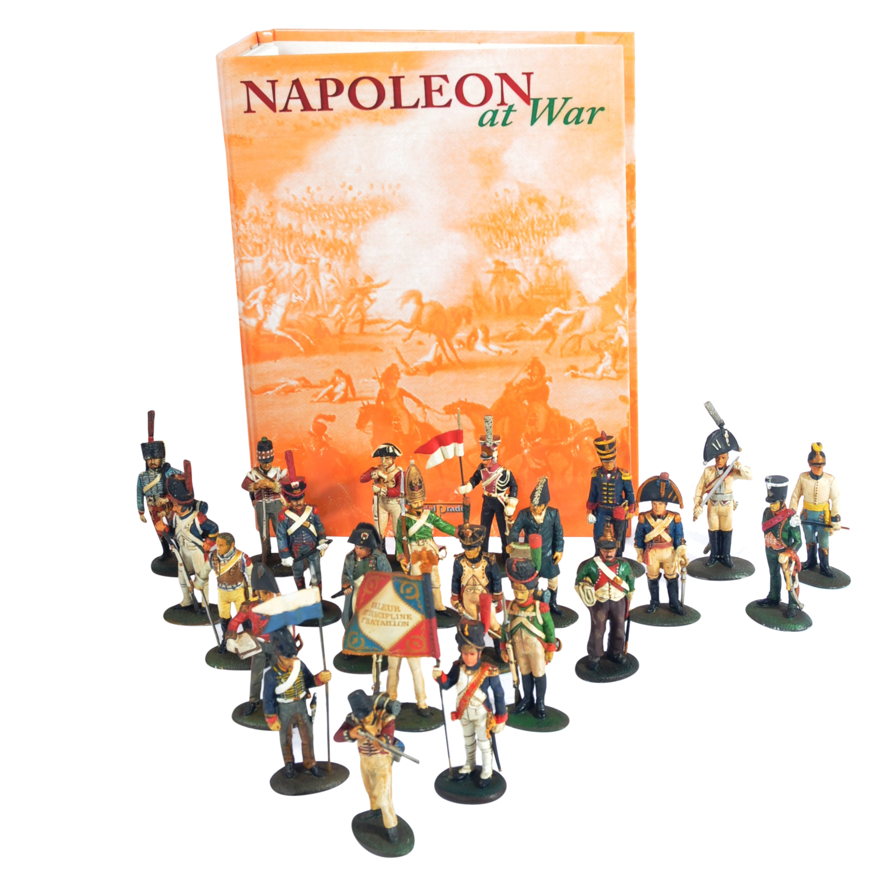 LARGE COLLECTION OF ASSORTED NAPOLEONIC WAR FIGURES & MAGAZINES