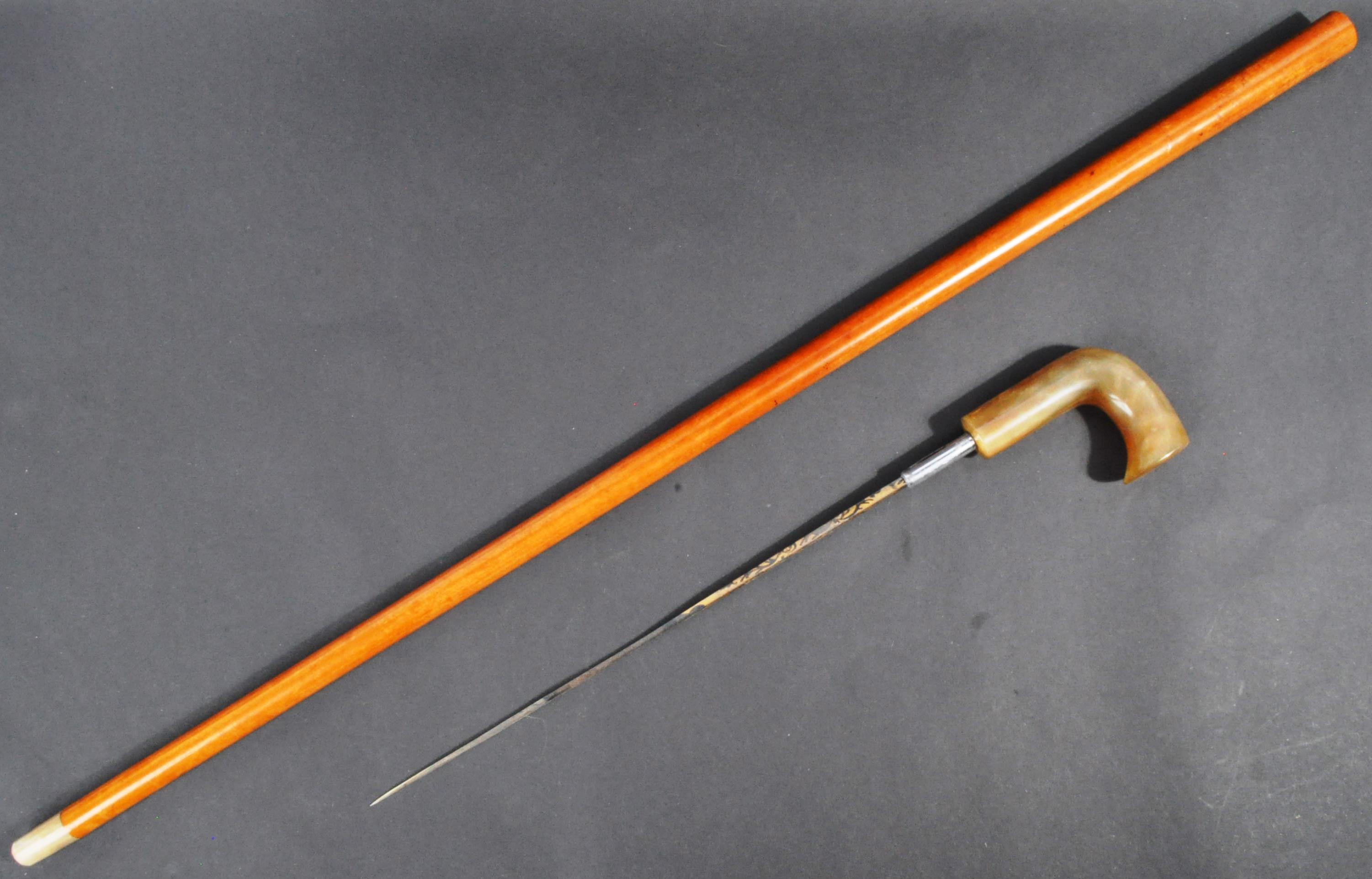 20TH CENTURY GENTLEMANS SWORD STICK - Image 2 of 7