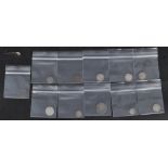 LARGE QUANTITY OF 18TH 19TH & 20TH CENTURY SILVER COINS