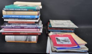 LARGE AND EXTENSIVE COLLECTION OF BRISTOL RELATED BOOKS