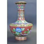 MID 20TH CENTURY CLOISONNE VASE