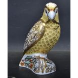 LARGE ROYAL CROWN DERBY CITRON COCKATOO