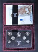 ROYAL MINT SILVER PROOF 25TH ANNIVERSARY DECIMAL COIN SET
