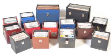 LARGE COLLECTION OF VINTAGE 20TH CENTURY LP & 45 RECORDS
