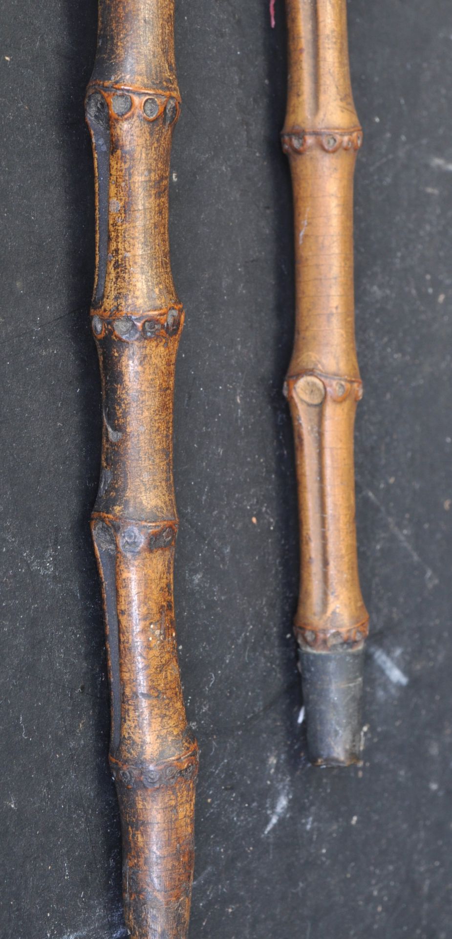 TWO 1914’S MILITARY WWI BAMBOO SWAGGER STICK - Bild 4 aus 7