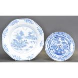 TWO 19TH CENTURY CHINESE ORIENTAL PLATES