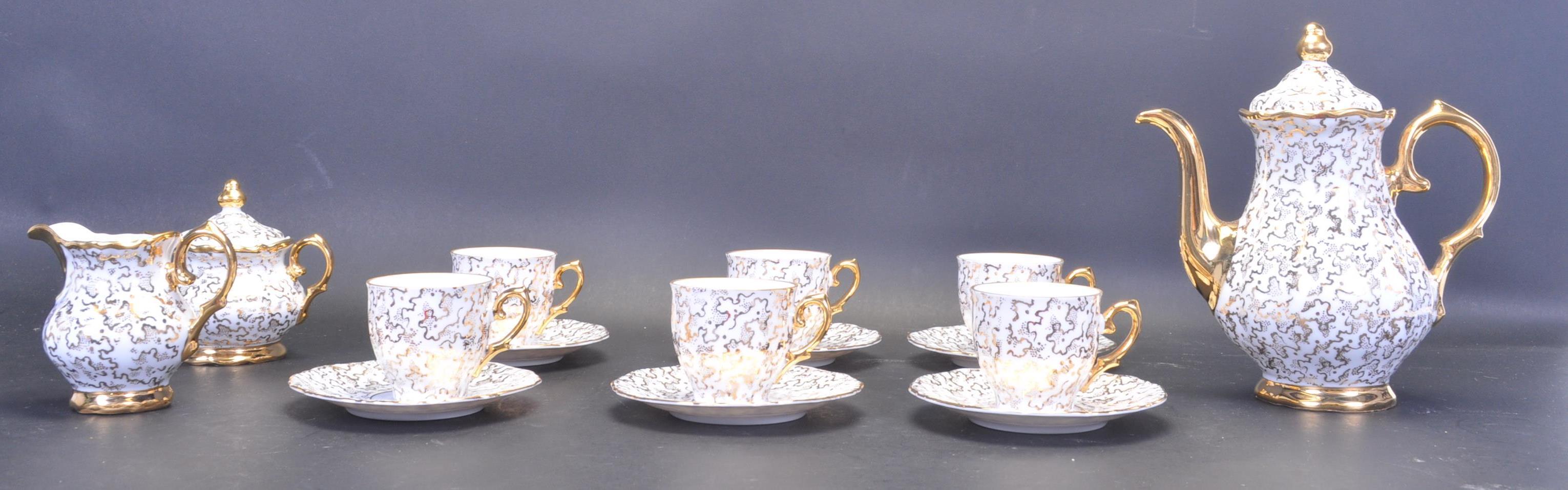 VINTAGE 20TH CENTURY BAVARIAN CHINA TEA SERVICE