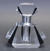 AN ART DECO STYLE PERFUME BOTTLE