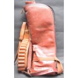 VINTAGE 20TH CENTURY LEG OF MUTTON LEATHER BAG