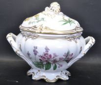LARGE VINTAGE 20TH CENTURY SPODE STAFFORD FLOWERS SOUP TUREEN