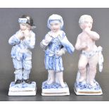 THREE LATE 19TH CENTURY MEISSEN ZODIAC SIGN FIGURINES