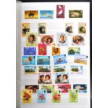 STAMPS - LARGE COLLECTION OF ALL-WORLD STAMPS IN ALBUMS