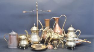 LARGE COLLECTION OF BRASSWARE