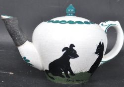 EARLY 20TH CENTURY LOUIS WAIN TEAPOT - THE BRISTOL CAT & DOG POTTERY