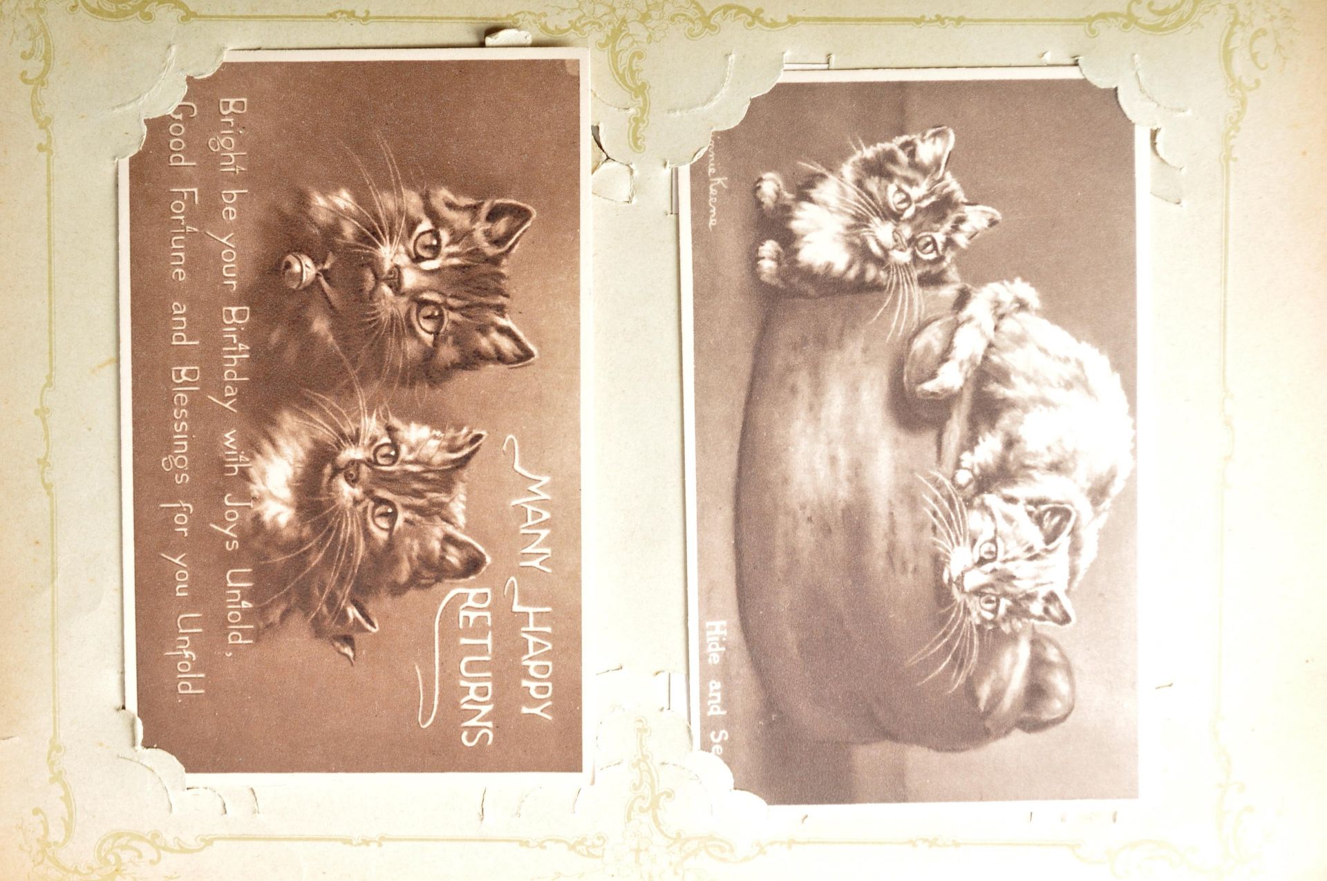 COLLECTION OF 20TH CENTURY CAT’S POSTCARDS