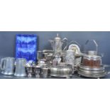 LARGE COLLECTION OF VINTAGE SILVER PLATED TABLE WARE